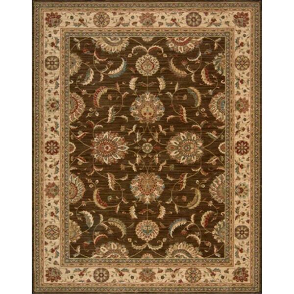 Nourison Living Treasures Area Rug Collection Brown 2 Ft 6 In. X 4 Ft 3 In. Rectangle 99446668219